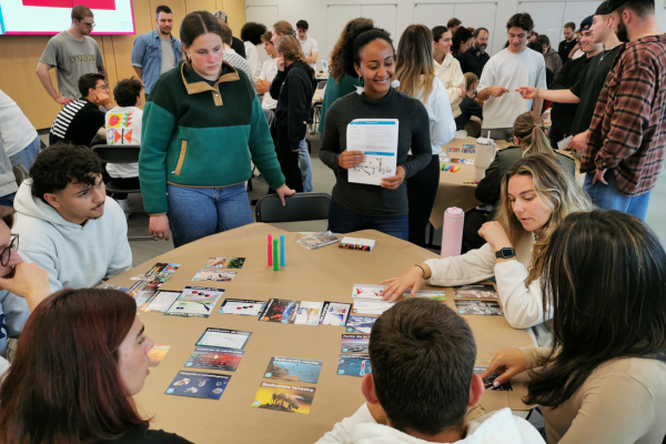 Groupe d'étudiants Fresque du climat