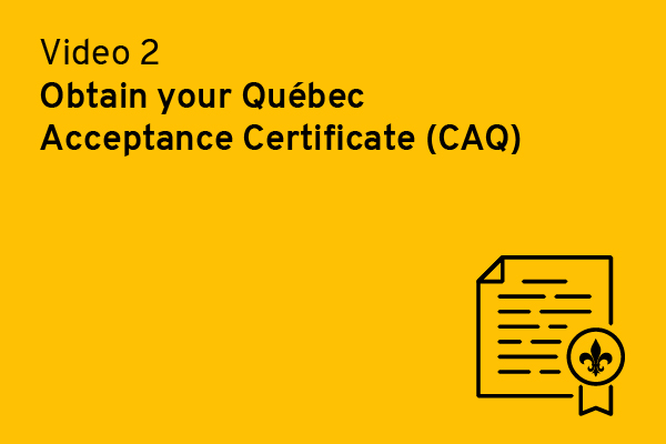 Obtain your CAQ