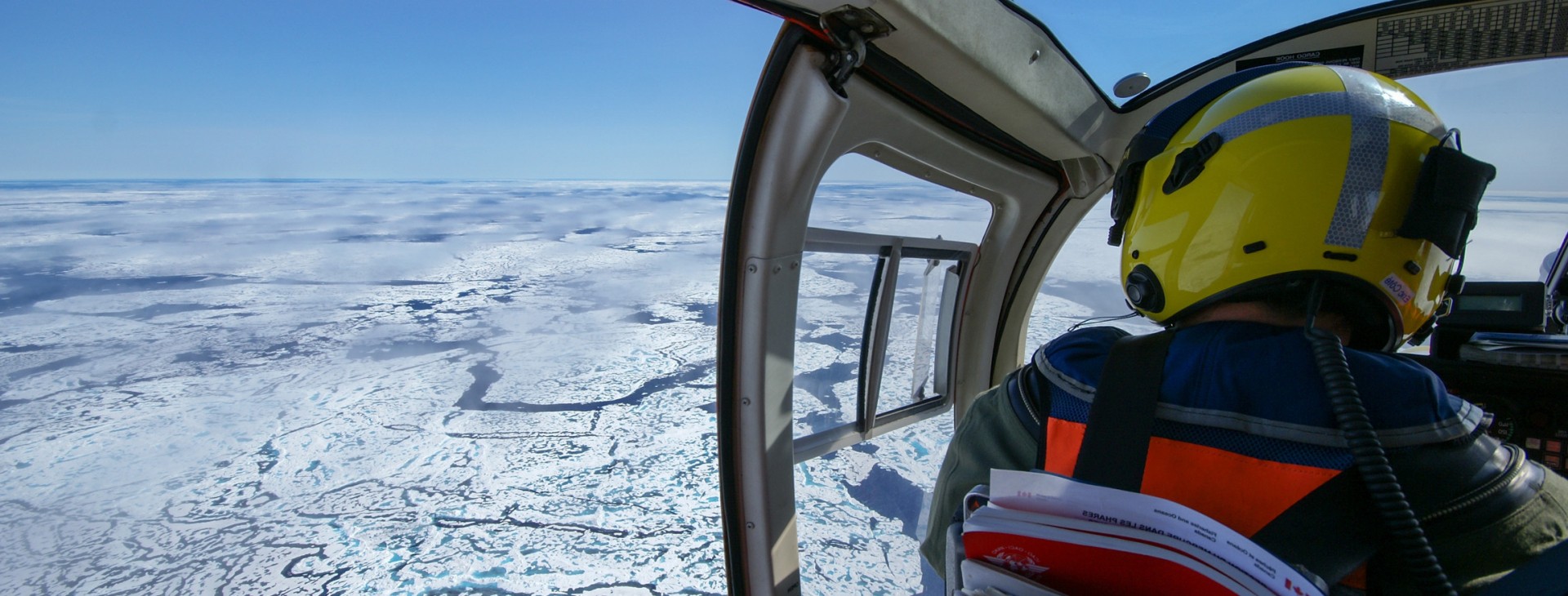 pilote d'hélicoptère dans le Nord