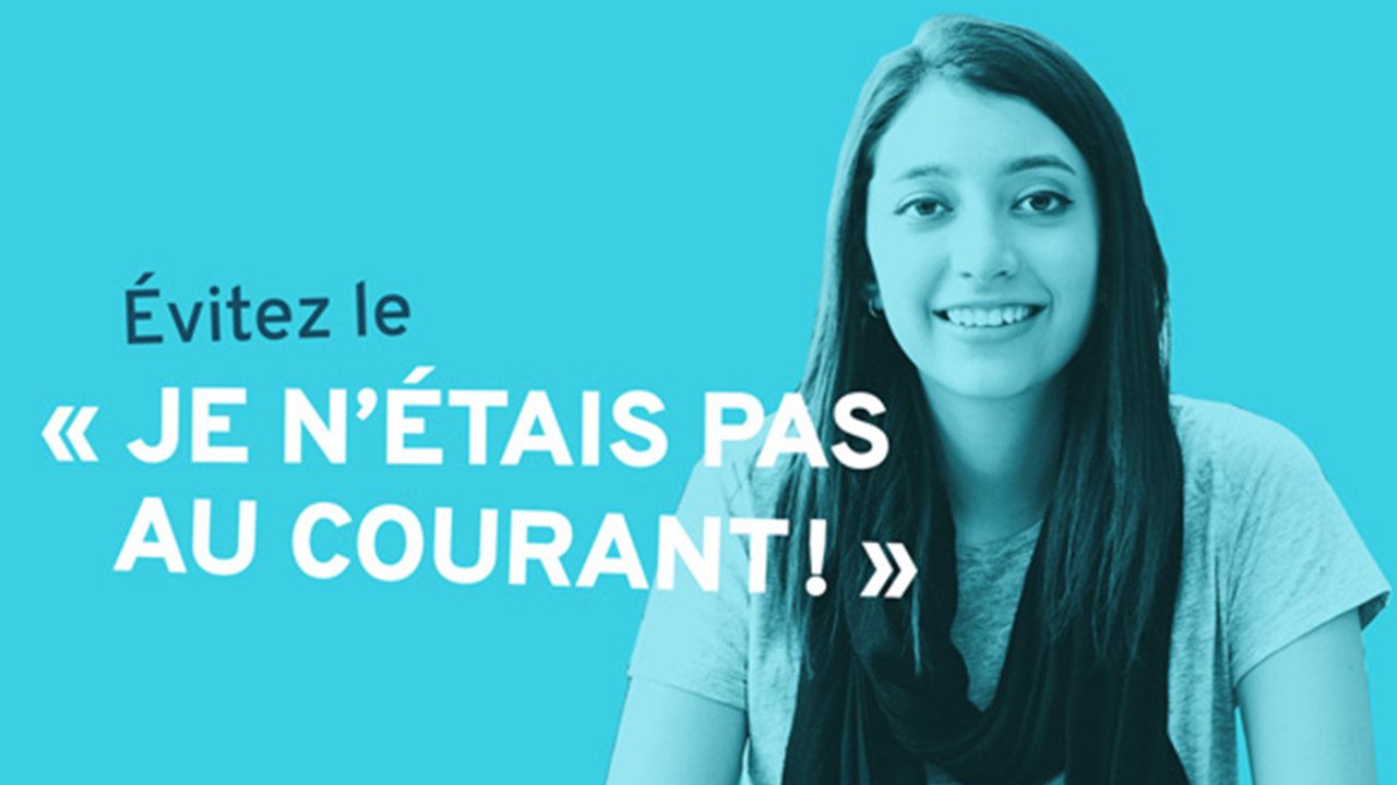 Évitez le «Je n'étais pas au courant»