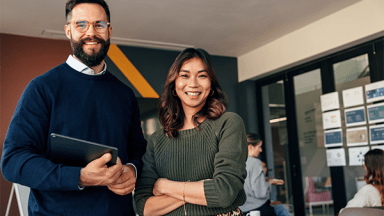 étudiant et étudiante